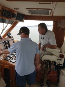 Rocco Getting a lesson