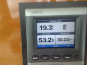 53 F 19 - 25 kn wind‏