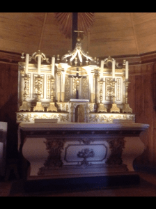 Altar of old chapel‏