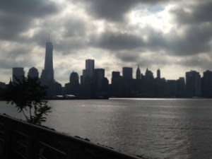 Clouds in the sky over NYC