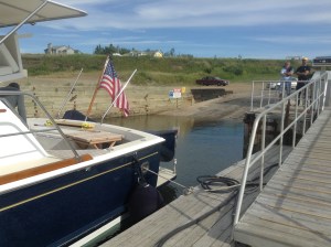 Contessa almost on dry ground‏