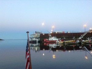 Full moon in Tadoussac