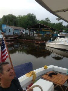 In the Rondout marina