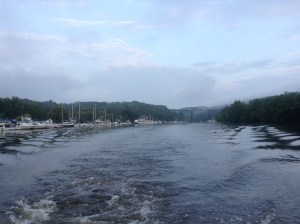 Leaving Rondout