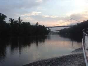 Morning  of departure