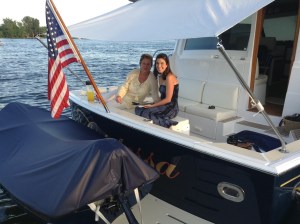 Sabrina came to visit