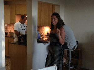 Smallm kitchen but great food