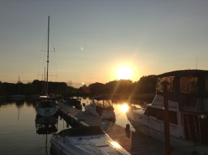 Sunset at Trois Riviere