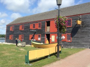 Boat building‏ at Shelburne