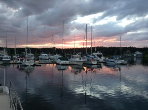 Dinner view at St. Peter's‏