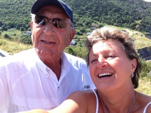 Joe & me at Meat Cove‏