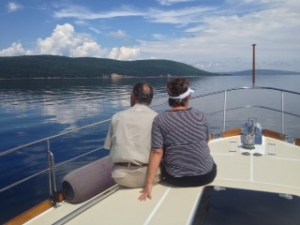 Joe & Nada enjoying the ride