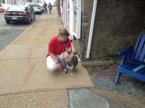 Martina & new kiddy friend‏