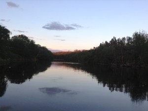 Morning on Liscomb river‏