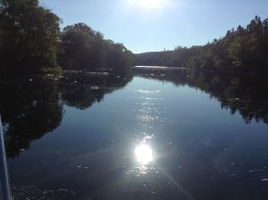 Morning sun at Liscomb