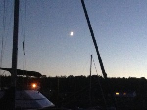 New moon & stary skies at Golden River‏