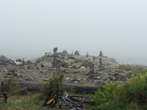 Rock formations on Peake‏