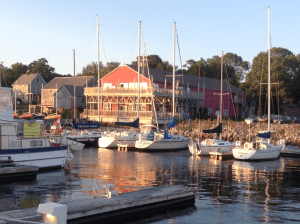 Sholeburne marina at sunset‏