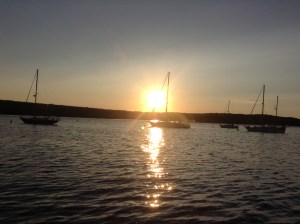 Sunset at Sholeburne Marina, NS‏
