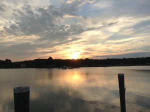 Sunrise at MD marina‏