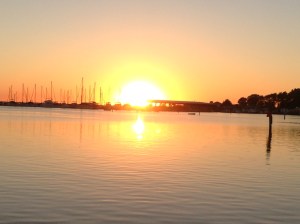 Sunset at Waterman's MD‏