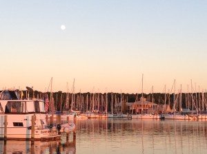Watermans wharf sunset, MD‏